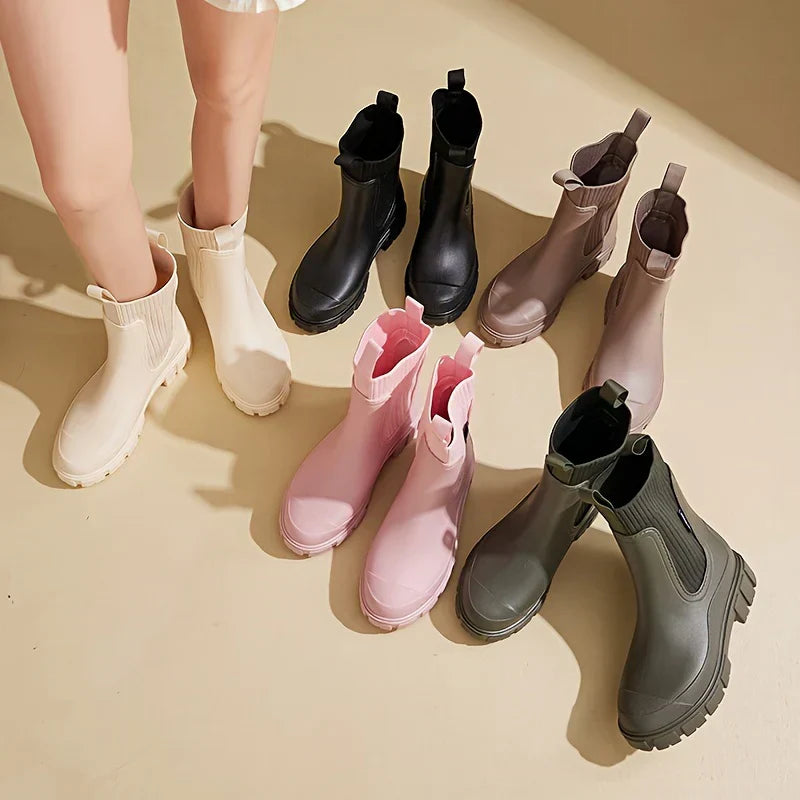 Pluvia™ - Stilvolle Wasserdichte Stiefel für Den Täglichen Gebrauch