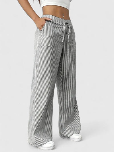 Birgit™ – Bequeme Weite Hose mit Eleganten Details