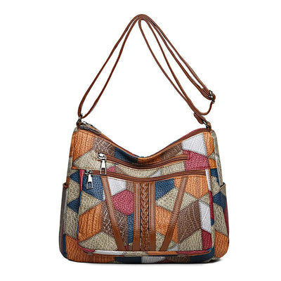 Samira™ - Elegante Handtasche mit Geometrischem Design