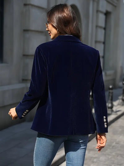 Eloura™ - Elegante Vintage-Veloursjacke