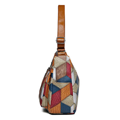 Samira™ - Elegante Handtasche mit Geometrischem Design