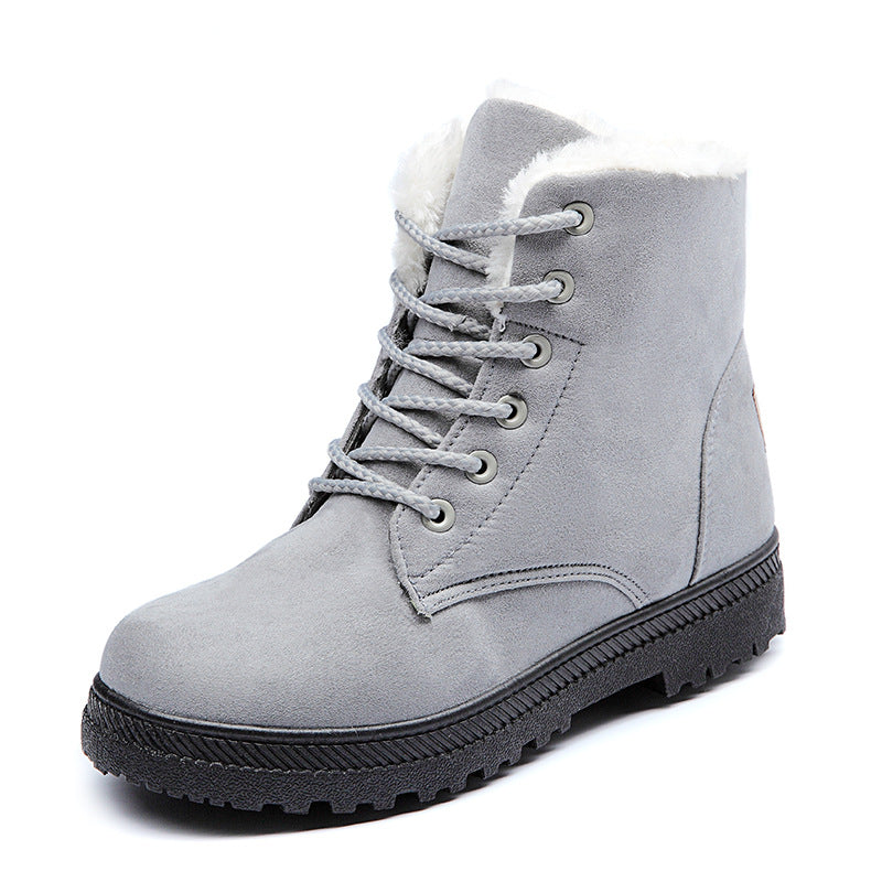 Hivara™ - Wasserdichte orthopädische Damen-Schneestiefel mit warmem Futter und rutschfester Sohle