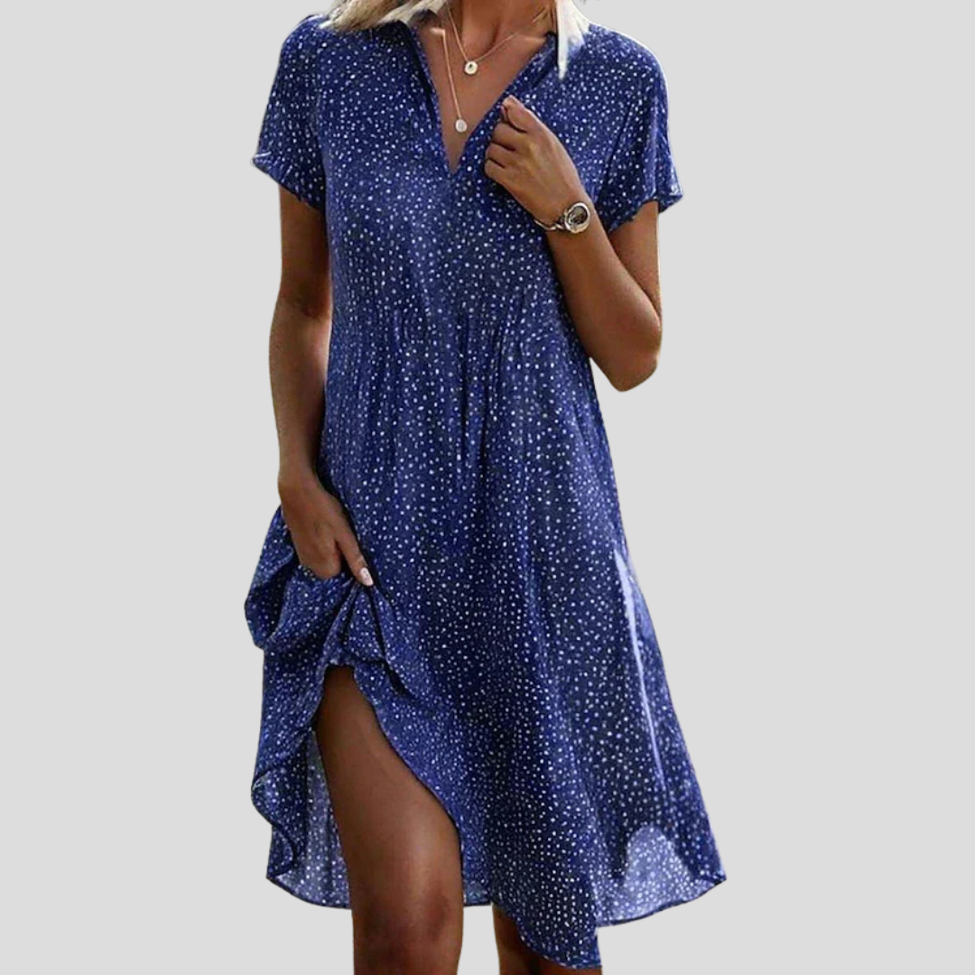 Sabine™ – Premium Luftiges Wohlfühlkleid