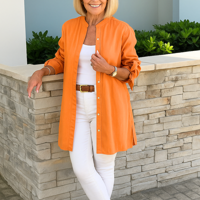 Margaret™ – Elegante Bluse mit Schleifenärmeln