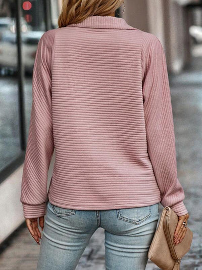 Pullover mit Viertelreißverschluss – Müheloser Stil mit moderner Leichtigkeit