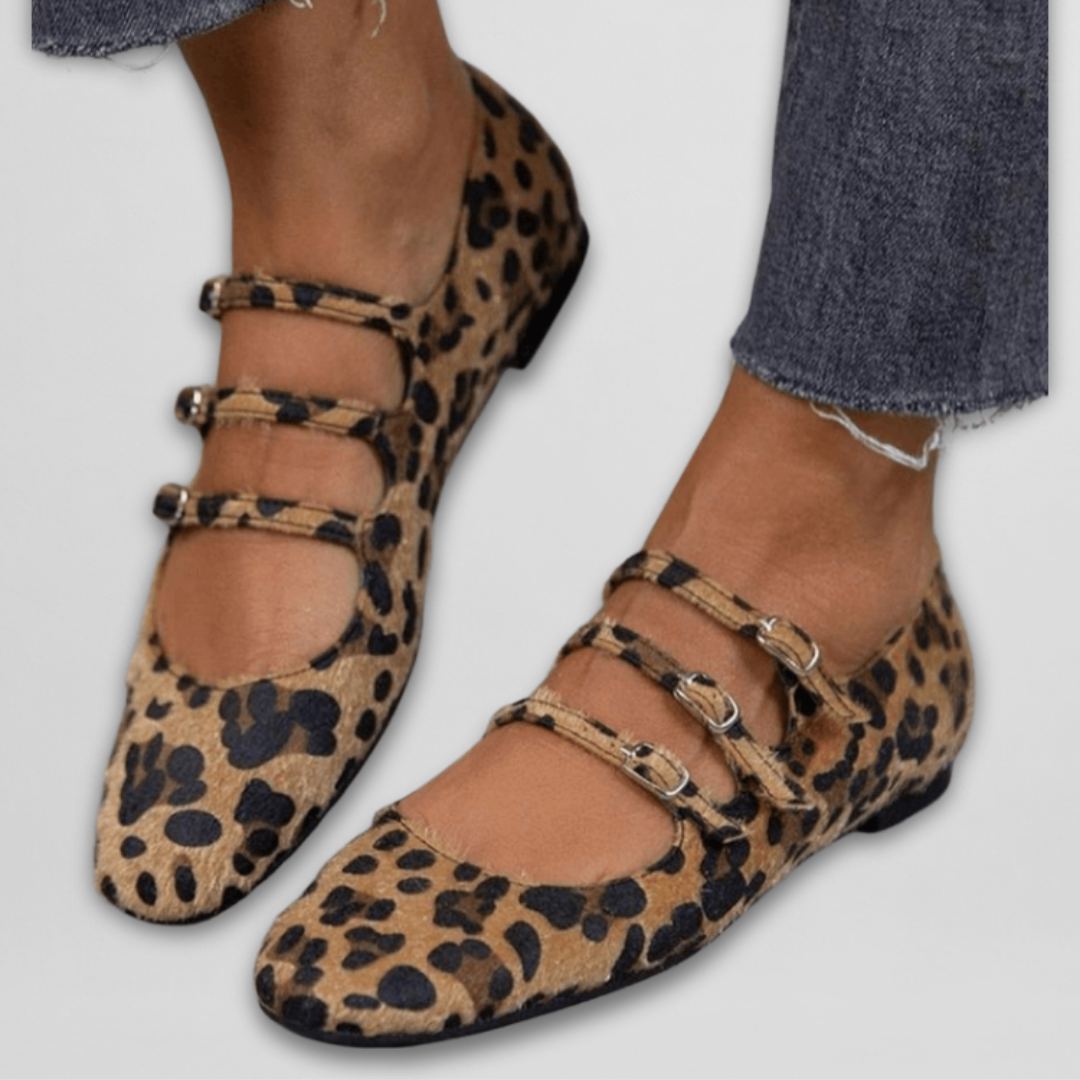 Liv™ | Tierdruck Ballerina Flats