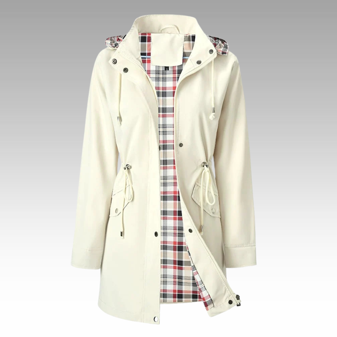 Rainchic™ - Ultimative Karierte Wasserdichte Jacke für Damen