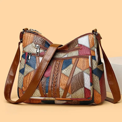 Samira™ - Elegante Handtasche mit Geometrischem Design