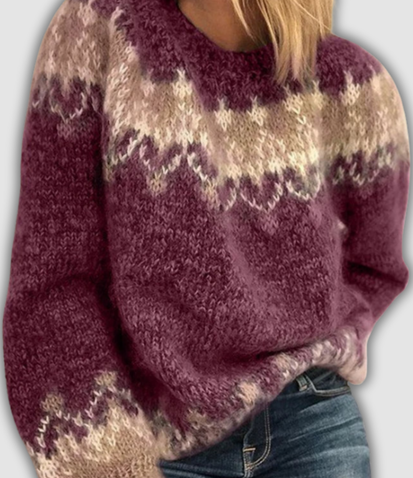 Ylva™ - Gemütlicher Mohair Pullover