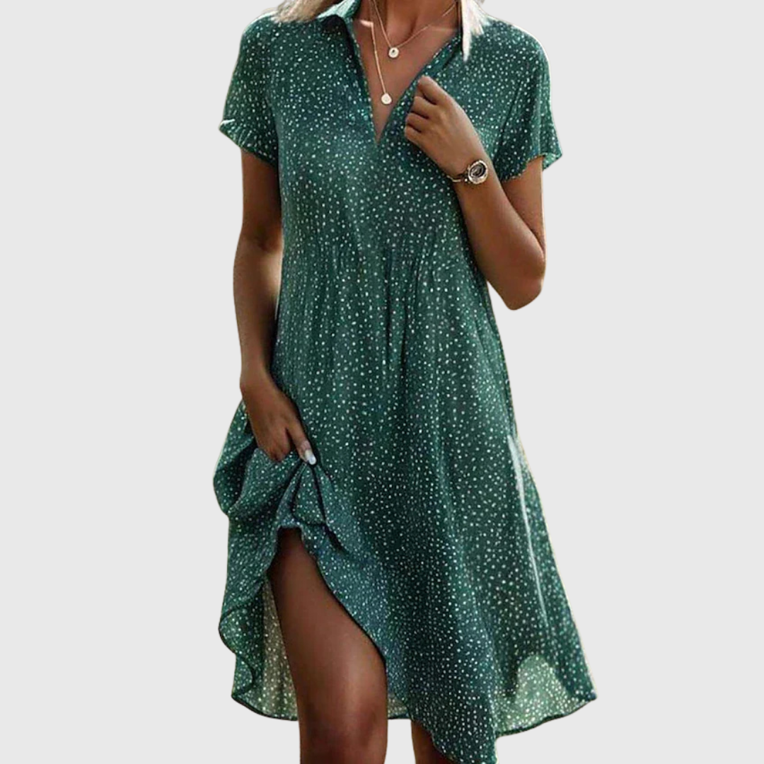 Sabine™ – Premium Luftiges Wohlfühlkleid