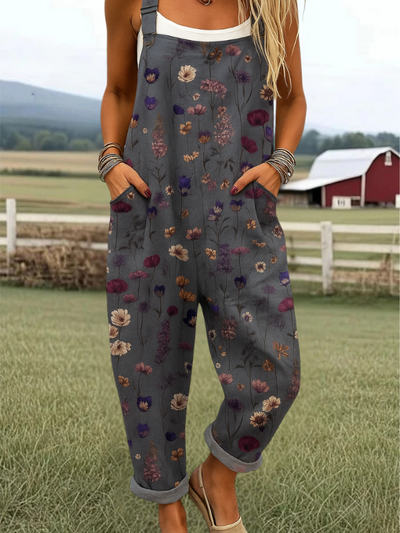 Heidi™ – Stilvoller Jumpsuit mit Vintage-Print