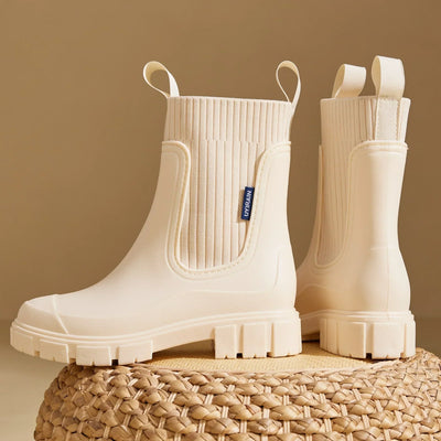 Pluvia™ - Stilvolle Wasserdichte Stiefel für Den Täglichen Gebrauch