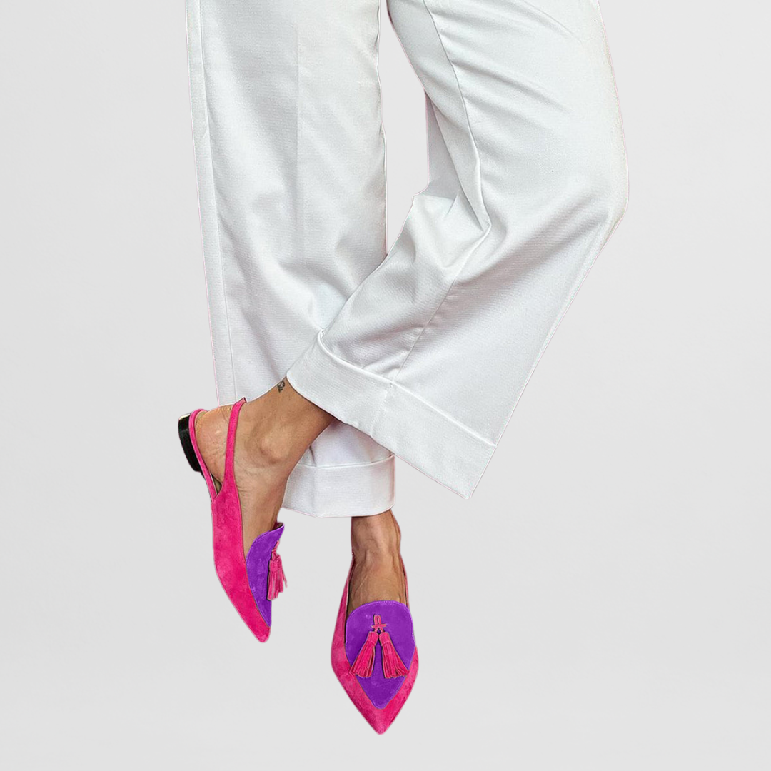 Fleur™ | Spitze Bunte Loafers