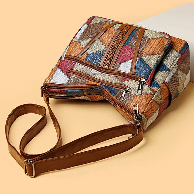 Samira™ - Elegante Handtasche mit Geometrischem Design