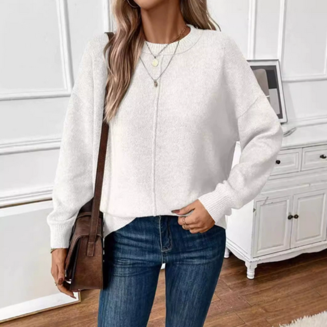 Luvelle™ - Weicher Strickpullover mit Lässiger Eleganz