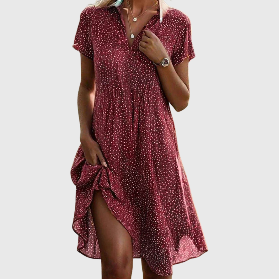 Sabine™ – Premium Luftiges Wohlfühlkleid