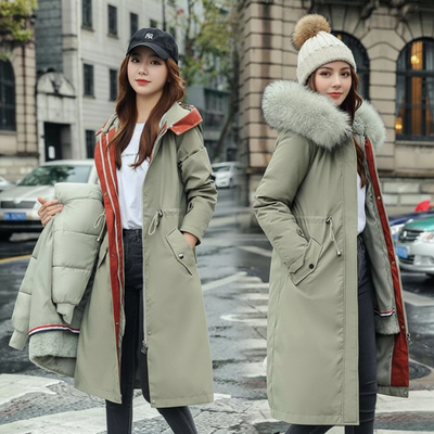 Frostra™ - Damen Winterjacke mit Kapuze und Weichem Kragen