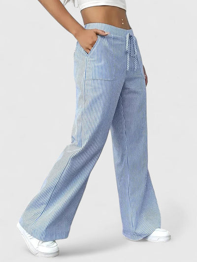 Birgit™ – Bequeme Weite Hose mit Eleganten Details