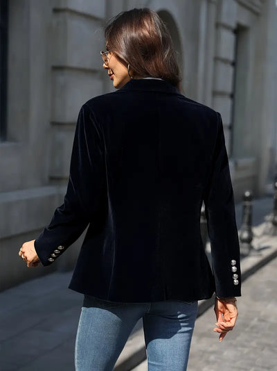 Eloura™ - Elegante Vintage-Veloursjacke