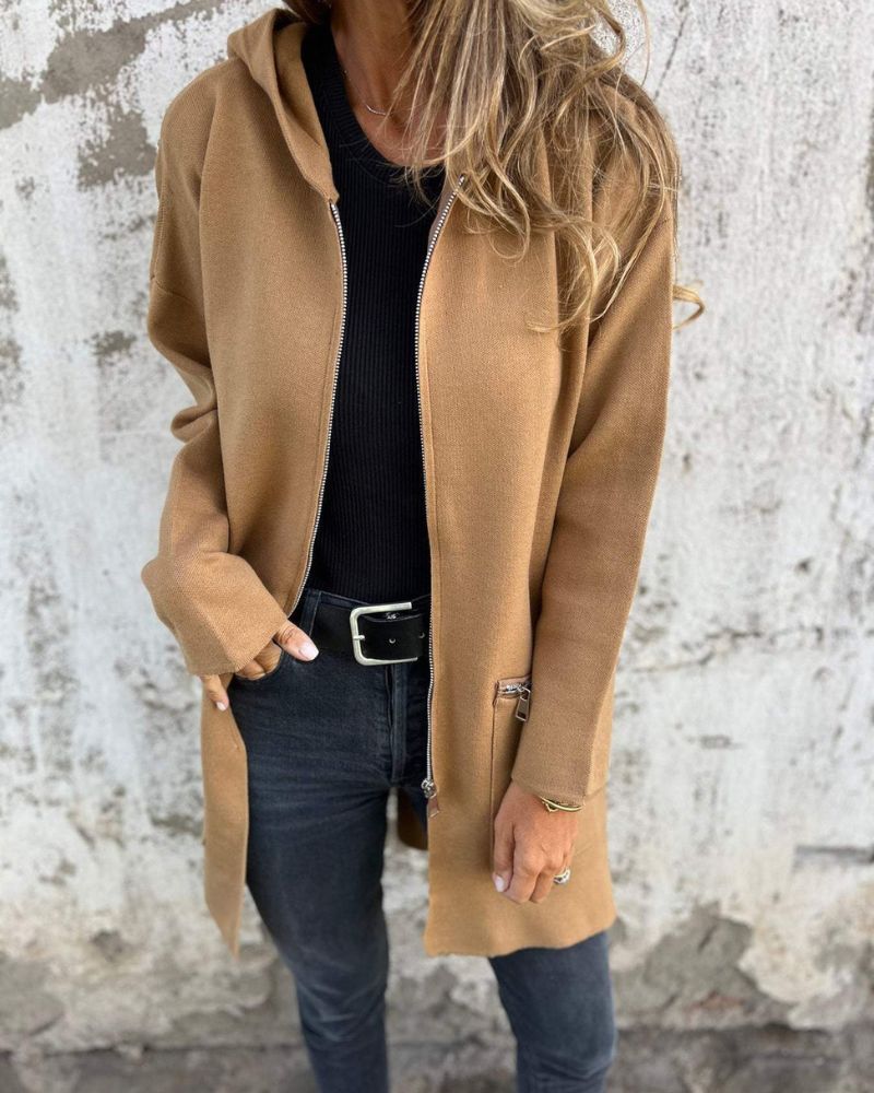 Easora™ - Lässiger und Bequemer Hoodie im Cardigan-Stil