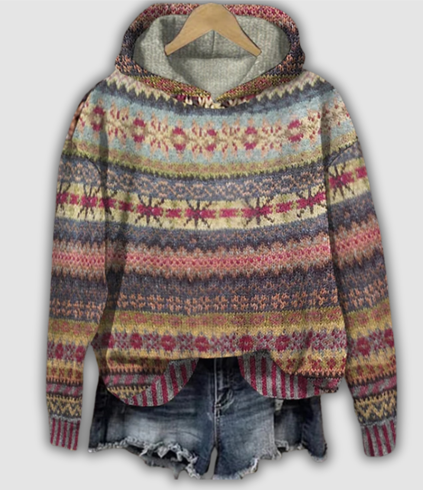 Selin™ - Gemütlicher Ethno Pullover