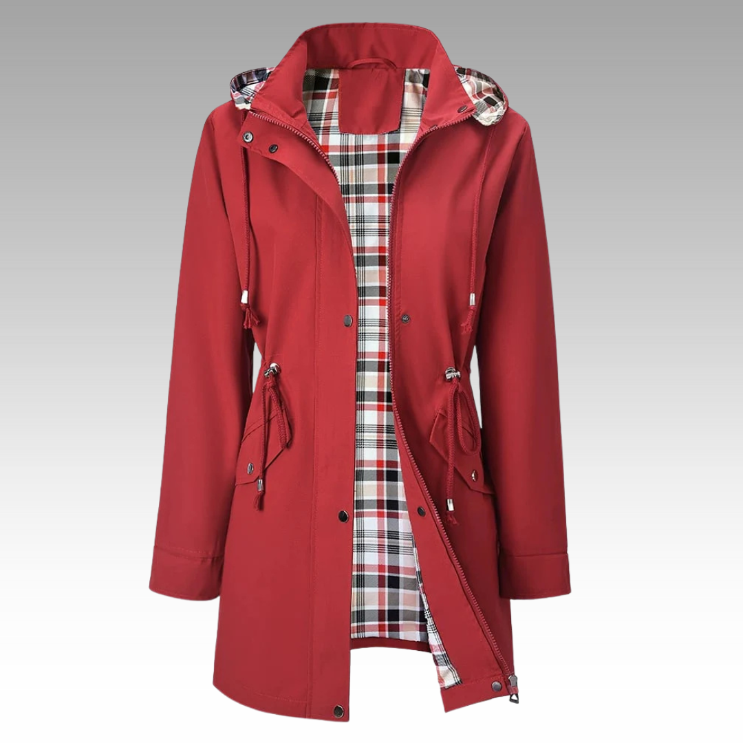 Rainchic™ - Ultimative Karierte Wasserdichte Jacke für Damen