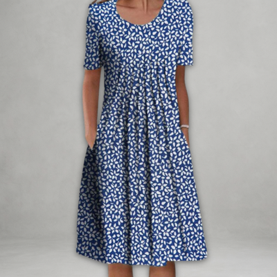 Eira™ – Elegantes Kleid mit Blumenmuster und Bauchabdeckung
