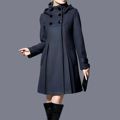 Solvara™ - Elegante Jacke mit Doppeltaschen und Kapuze