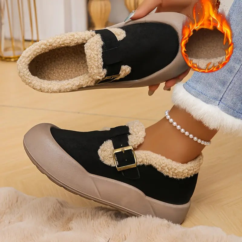 Flissia™ - Varma, Bequeme Damenschuhe mit Fleecefutter