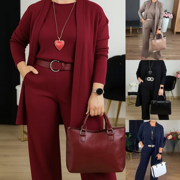 Velia™ - Bequemes und Elegantes 3-Teiliges Set