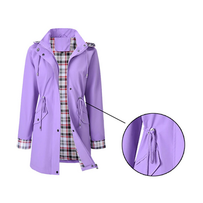 Rainchic™ - Ultimative Karierte Wasserdichte Jacke für Damen