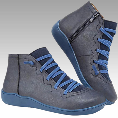 Nina™ – Trendige Orthopädische Ankle Boots im Vintage-Stil
