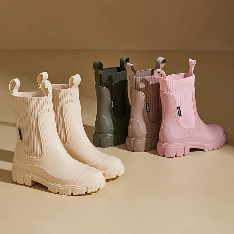 Pluvia™ - Stilvolle Wasserdichte Stiefel für Den Täglichen Gebrauch