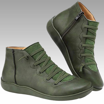 Nina™ – Trendige Orthopädische Ankle Boots im Vintage-Stil