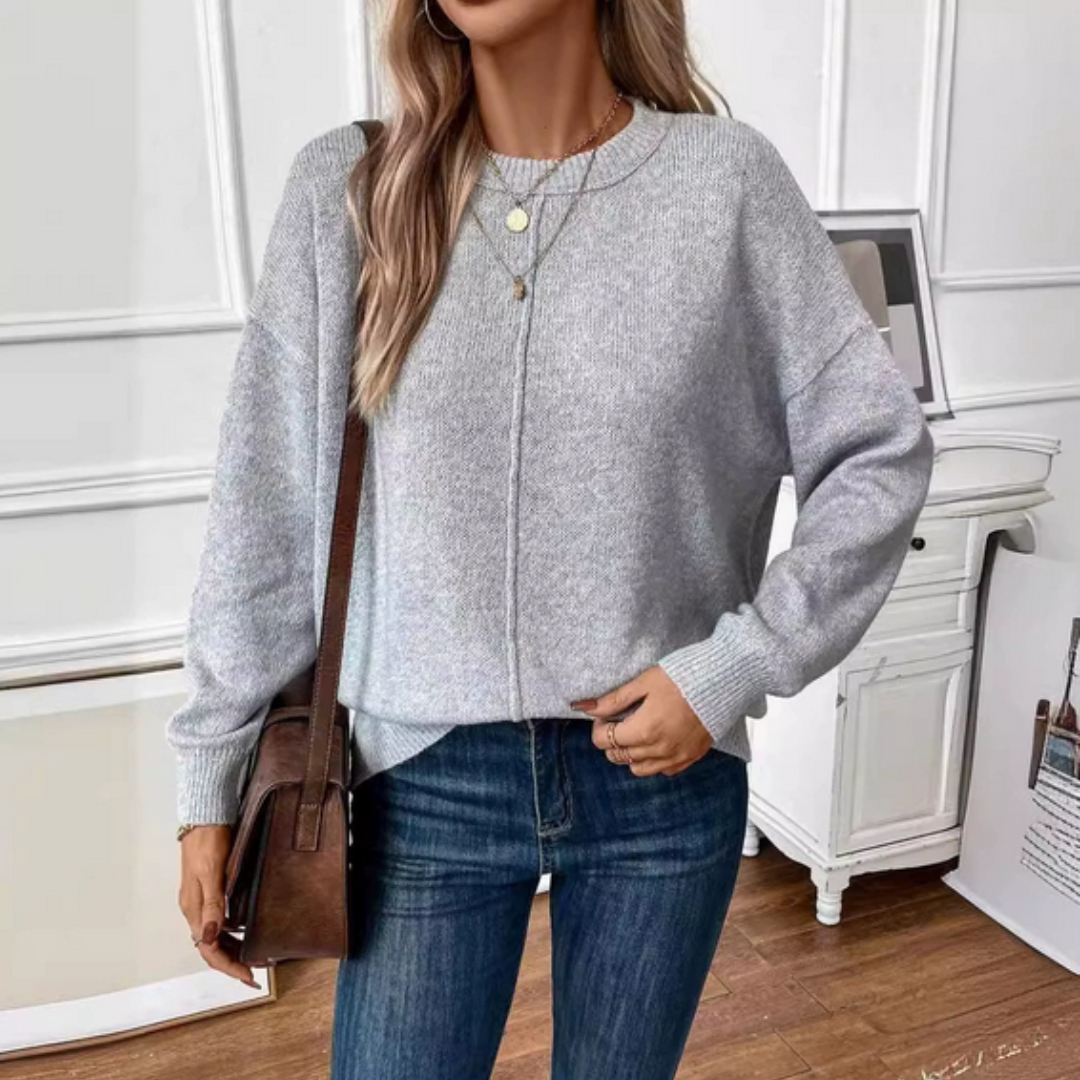 Luvelle™ - Weicher Strickpullover mit Lässiger Eleganz