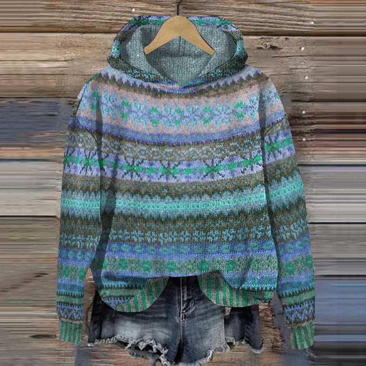 Liora™ - Gemütlicher Ethno-Pullover