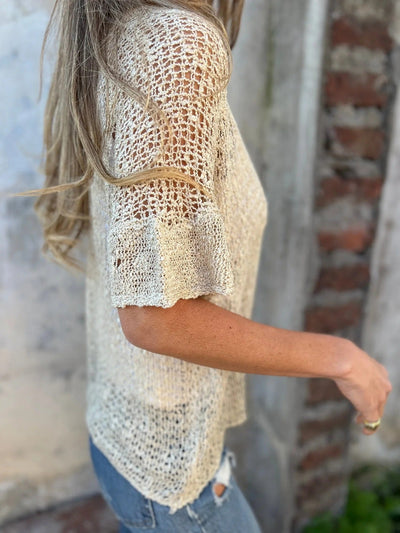 Tilda™ – Stilvolle & Luftige Strickjacke