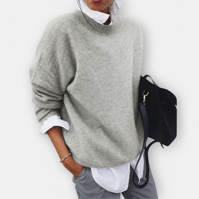 Lianne™ | Klassischer Senfgelber Strickpullover – Mühelose Eleganz