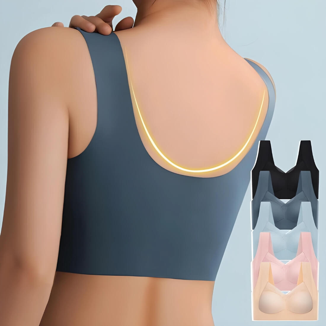 Ariel™ - Schlichte Eleganz mit nahtlosem Design-BH