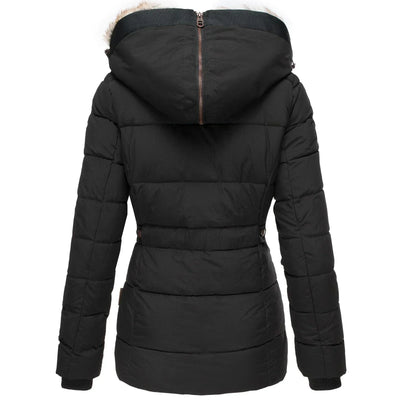Hanne™ – Winterjacke mit Flauschigem Kragen und Schmaler Passform
