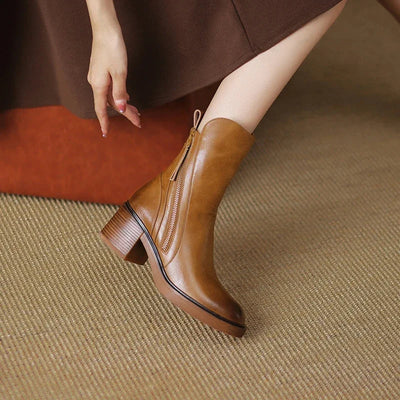 Novessa™ - Elegante und Bequeme Stiefel mit Absatz