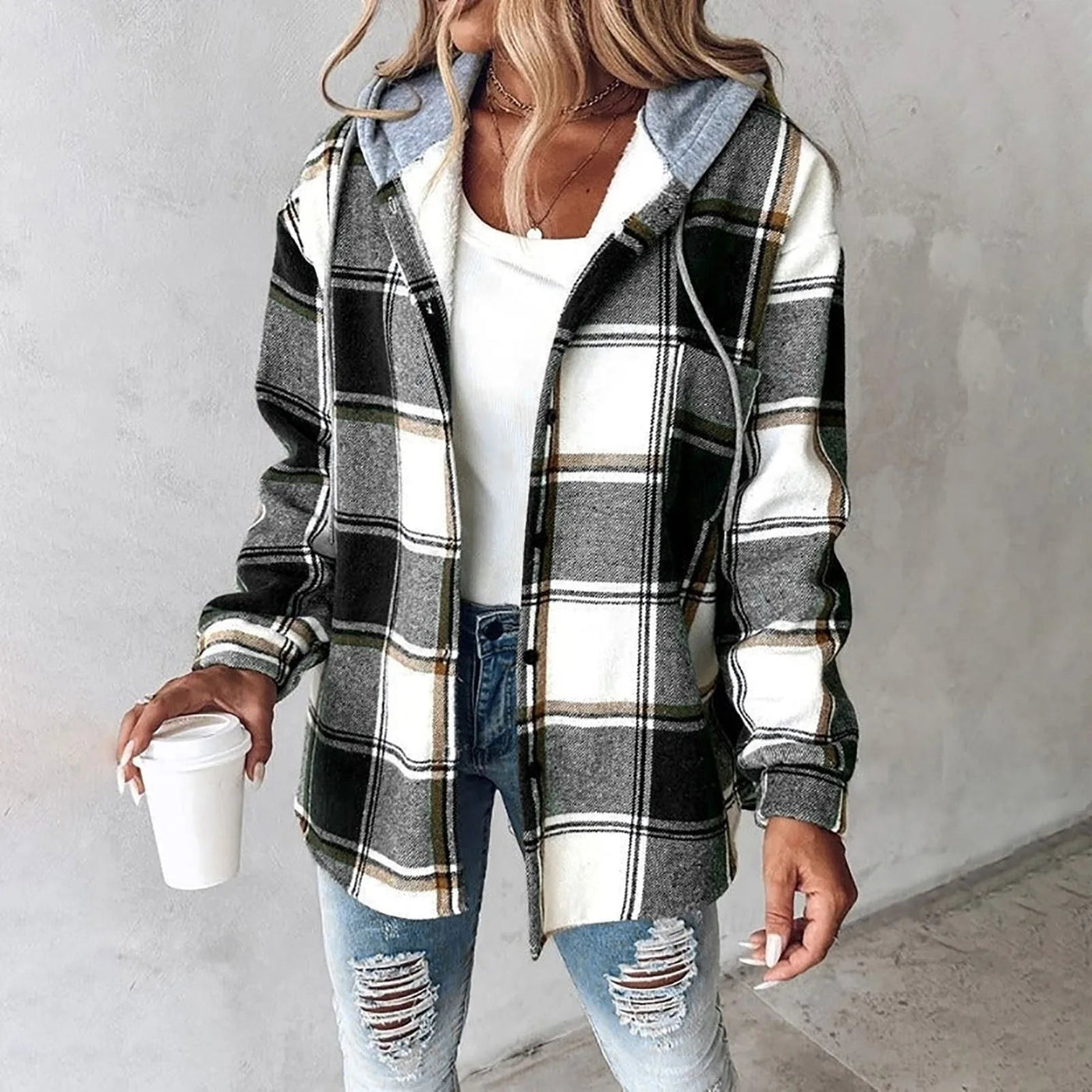 Lena™ - Klassische Karojacke
