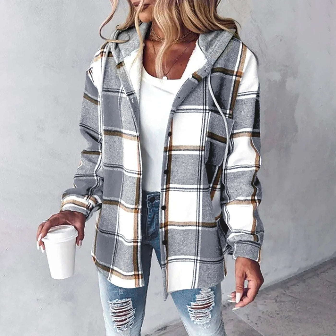 Lena™ - Klassische Karojacke