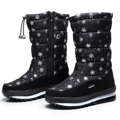 Sofie™ - Rutschfeste und Wasserdichte Schneestiefel aus Kunstfell