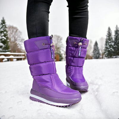 Sofie™ - Rutschfeste und Wasserdichte Schneestiefel aus Kunstfell