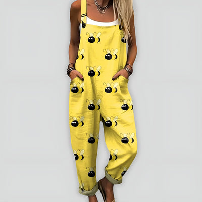 Faye™ – Bequemer und Stilvoller Jumpsuit mit Lockerer Passform