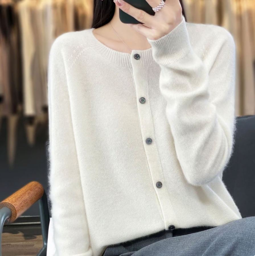 Anna | Kaschmir-Merinowolle Cardigans