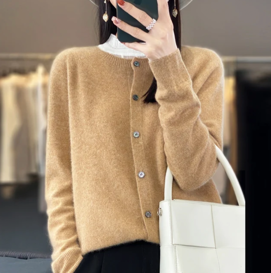 Anna | Kaschmir-Merinowolle Cardigans