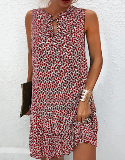 Miri™ – Ärmelloses Sommerkleid mit Bauchkaschierung