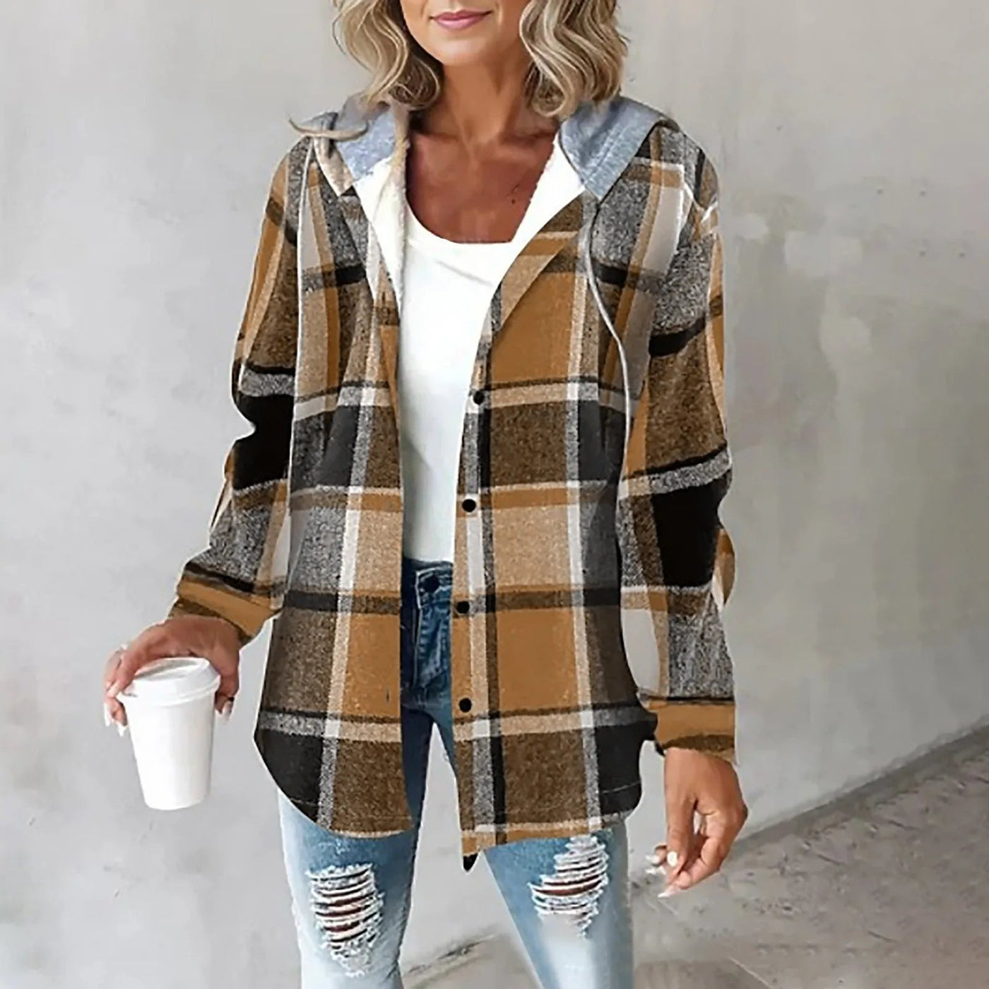 Lena™ - Klassische Karojacke